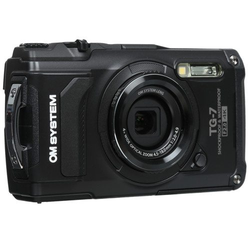 Купить Компактный фотоаппарат Olympus OM System Tough TG-7 черный  5472145. Характеристики, отзывы и цены в Донецке