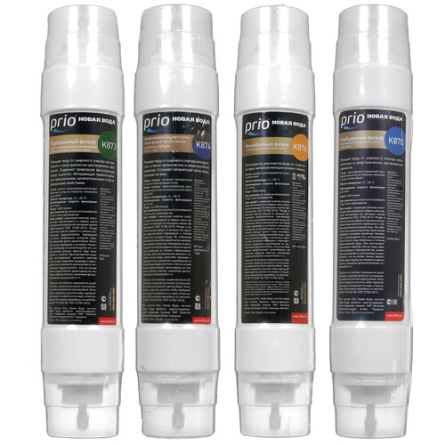 Купить Комплект картриджей Prio Новая вода K685  1114341. Характеристики, отзывы и цены в Донецке