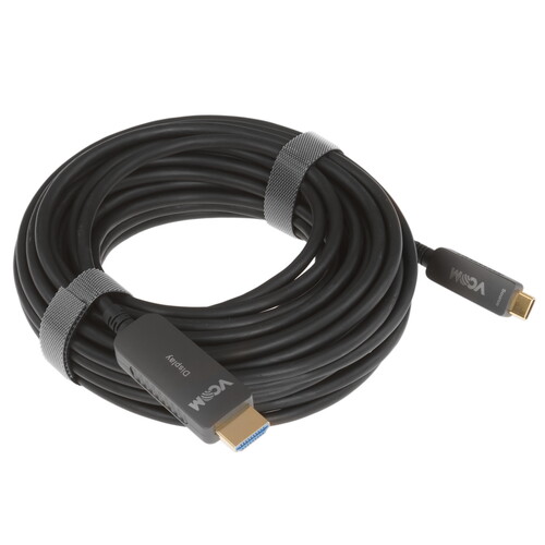 Купить Кабель однонаправленный VCOM USB-C - HDMI, 10 м  5471690. Характеристики, отзывы и цены в Донецке