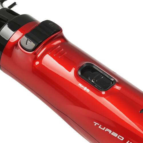 Купить Фен-щетка GA.MA TURBO ION 2600 - MY красный/черный  9174442. Характеристики, отзывы и цены в Донецке