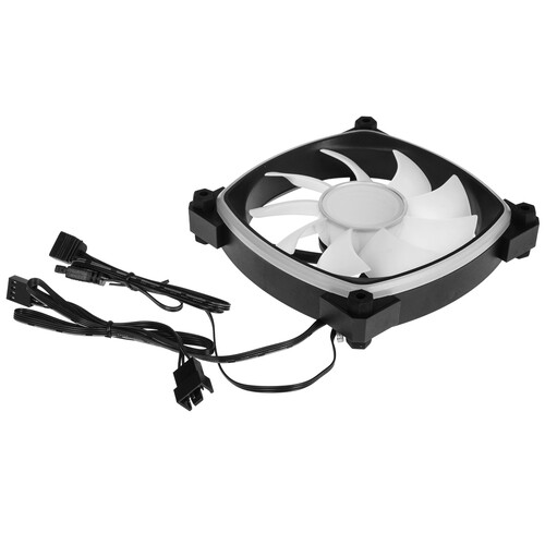 Купить Вентилятор Powercase M55MR-12 ARGB  9227972. Характеристики, отзывы и цены в Донецке