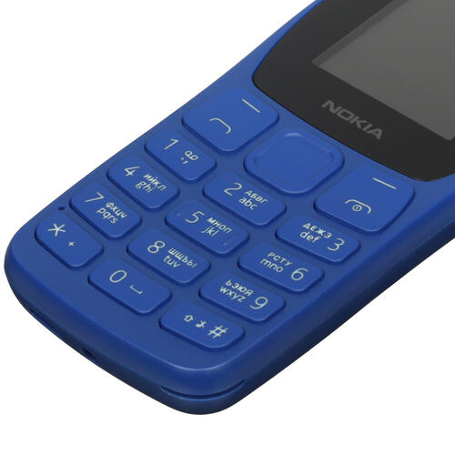 Купить Сотовый телефон Nokia 105 DS (2022) синий  5452152. Характеристики, отзывы и цены в Донецке