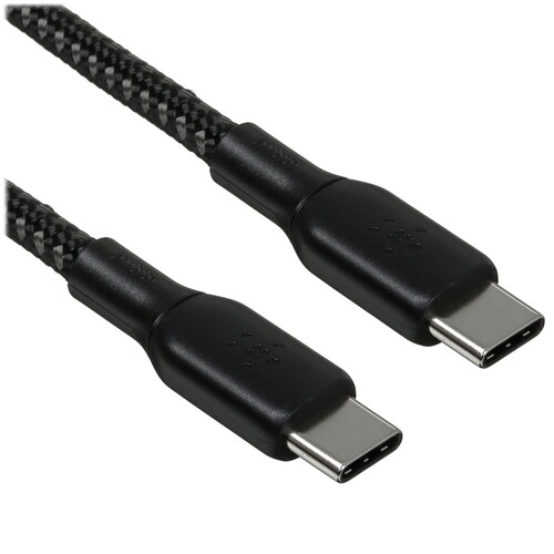 Купить Кабель круглый Belkin USB Type-C - USB Type-C черный 2 м  5605602. Характеристики, отзывы и цены в Донецке