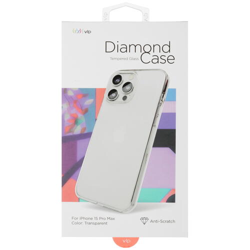 Купить Накладка  VLP Diamond Case для Apple iPhone 15 Pro Max прозрачный  5460442. Характеристики, отзывы и цены в Донецке