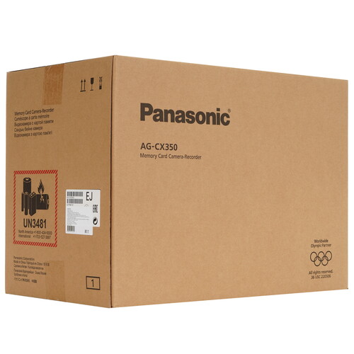 Купить Видеокамера Panasonic AG-CX350  5097681. Характеристики, отзывы и цены в Донецке