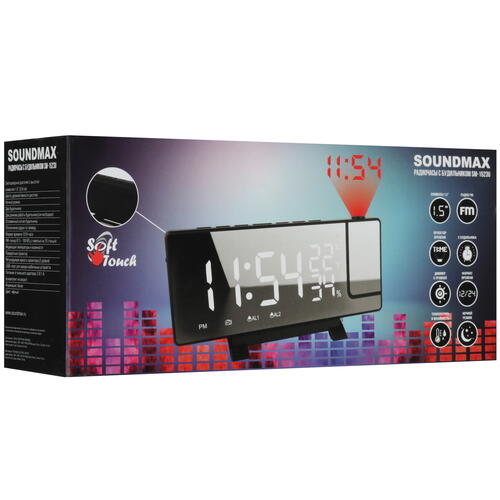 Купить Радиобудильник Soundmax SM-1523U  9071465. Характеристики, отзывы и цены в Донецке