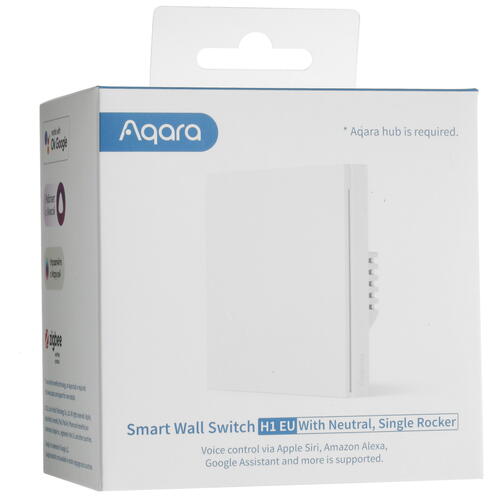 Купить Умный выключатель Aqara H1 EU WS-EUK03  4888226. Характеристики, отзывы и цены в Донецке