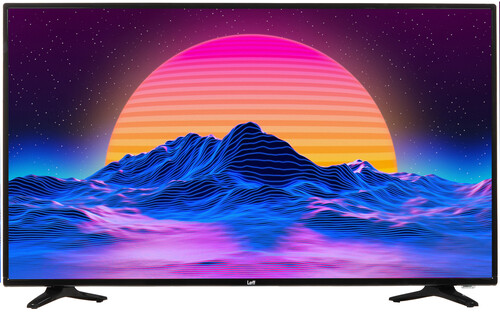 Купить 42.5" (108 см) Телевизор Leff 43U550T черный  9120498. Характеристики, отзывы и цены в Донецке