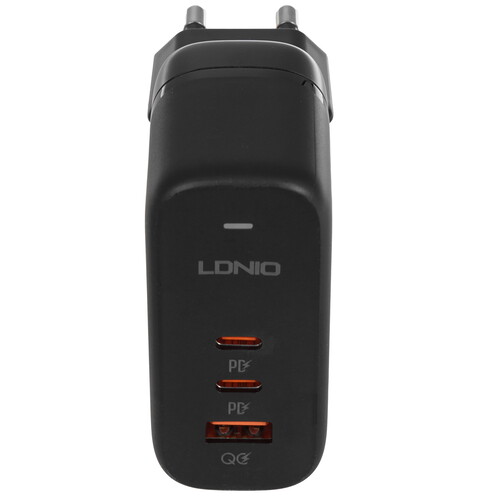 Купить Сетевое зарядное устройство LDNIO Q366 черный  9172991. Характеристики, отзывы и цены в Донецке