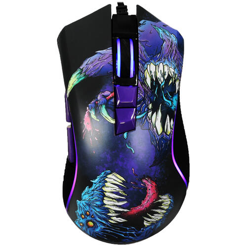 Купить Мышь проводная ARDOR GAMING Fury Beast [ARD-FURY3327-BEAST-PU] фиолетовый  5056606. Характеристики, отзывы и цены в Донецке