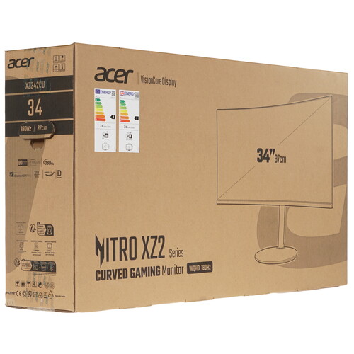 Купить 34" Монитор Acer Nitro XZ342CUS3bmiipphx черный  5455286. Характеристики, отзывы и цены в Донецке