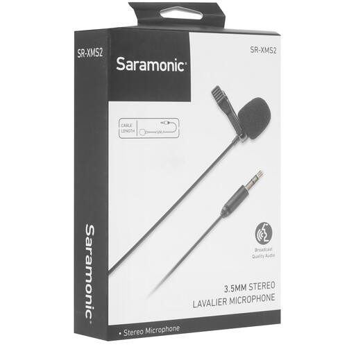 Купить Микрофон Saramonic SR-XMS2 черный  1355430. Характеристики, отзывы и цены в Донецке