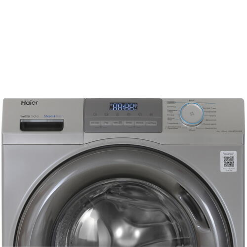 Купить Стиральная машина Haier HW60-BP12929BSE серебристый  9088008. Характеристики, отзывы и цены в Донецке