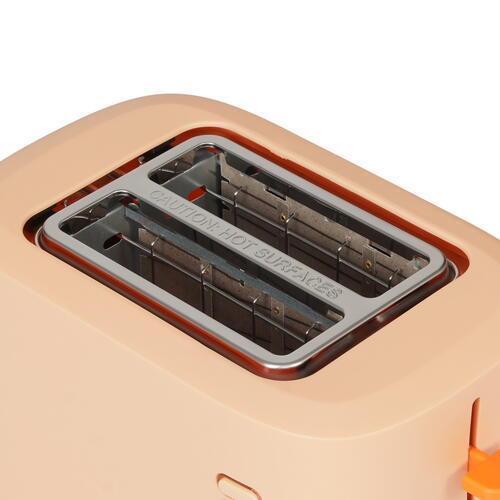 Купить Тостер Kitfort КТ-6214 оранжевый  9055149. Характеристики, отзывы и цены в Донецке