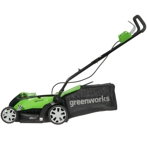 Купить Газонокосилка аккумуляторная GreenWorks G40LM35K2 40V  1123906. Характеристики, отзывы и цены в Донецке