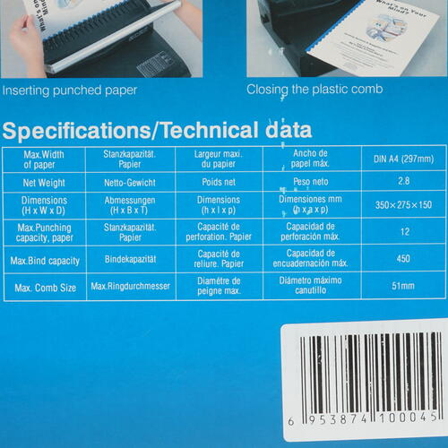 Купить Брошюровщик Gladwork iBind A12  8136908. Характеристики, отзывы и цены в Донецке