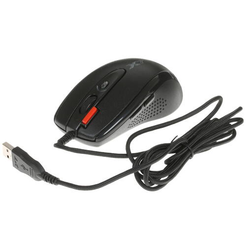 Купить Мышь проводная A4Tech X-710BK  черный  0107748. Характеристики, отзывы и цены в Донецке