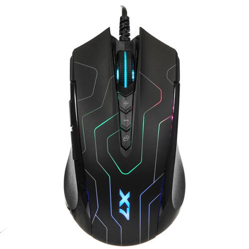 Купить Мышь проводная A4Tech X89 Maze  черный  1391607. Характеристики, отзывы и цены в Донецке
