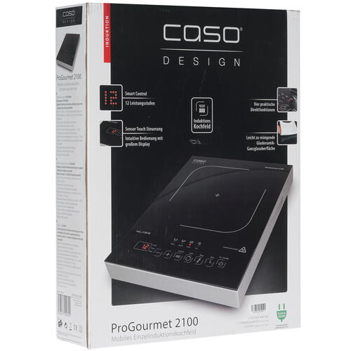 Купить Плита компактная электрическая CASO Pro Gourmet 2100 черный  8117087. Характеристики, отзывы и цены в Донецке