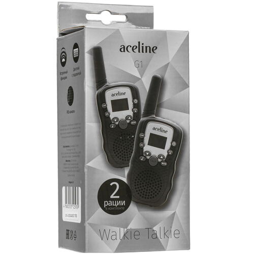 Купить Радиостанция Aceline G1 черный  4722797. Характеристики, отзывы и цены в Донецке