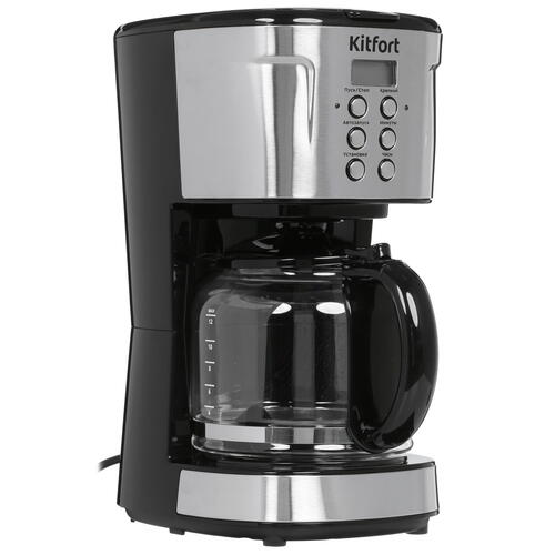 Купить Кофеварка капельная Kitfort KT-731 черный  8169961. Характеристики, отзывы и цены в Донецке