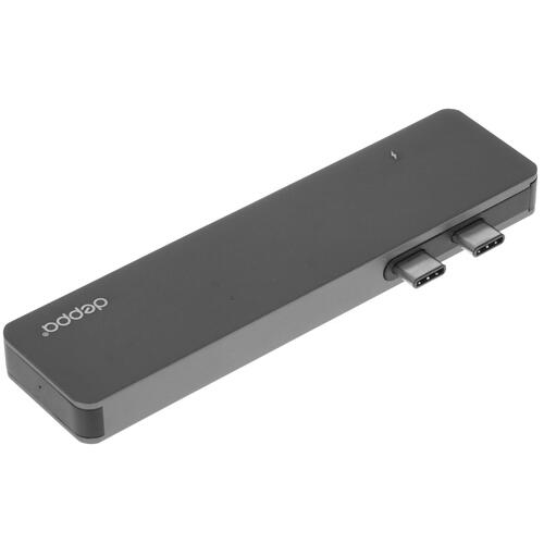 Купить Док-станция Deppa 73121 серый  5333083. Характеристики, отзывы и цены в Донецке