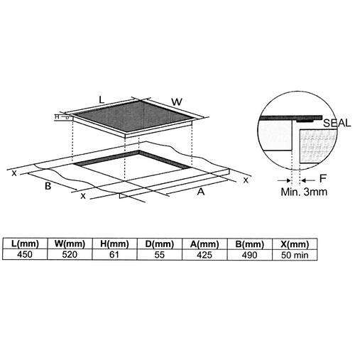 Купить Индукционная варочная поверхность Gorenje GI4302BCE  9272764. Характеристики, отзывы и цены в Донецке