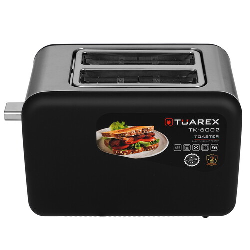 Купить Тостер Tuarex TK-6002 черный  9023358. Характеристики, отзывы и цены в Донецке