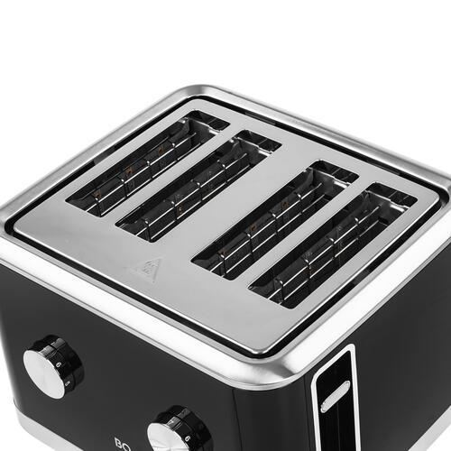 Купить Тостер BQ T4000 черный  9070817. Характеристики, отзывы и цены в Донецке