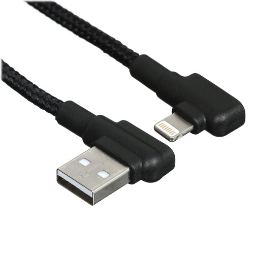 Купить Кабель круглый BY Lightning 8-pin - USB 2.0 Type-A черный 1 м  5482130. Характеристики, отзывы и цены в Донецке