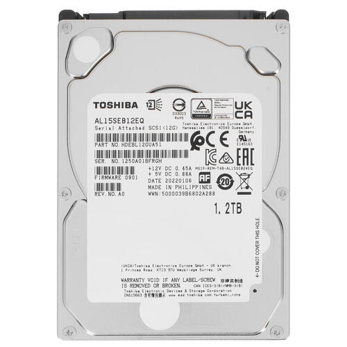 Купить SFF (2.5") Серверный HDD Toshiba Enterprise Performance  5064554. Характеристики, отзывы и цены в Донецке