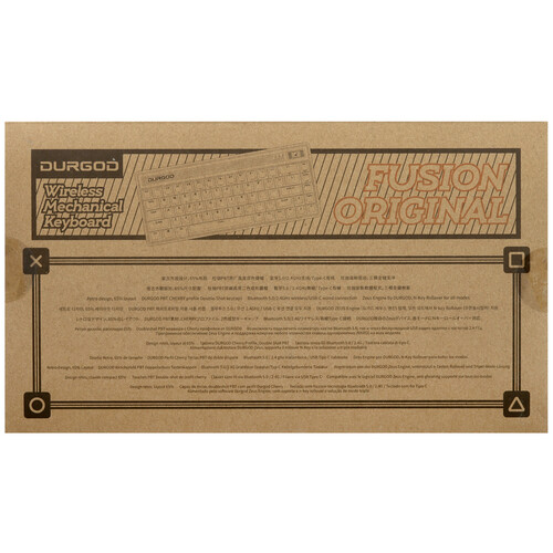 Купить Клавиатура  проводная + беспроводная Durgod K230 Fusion Original  5449858. Характеристики, отзывы и цены в Донецке