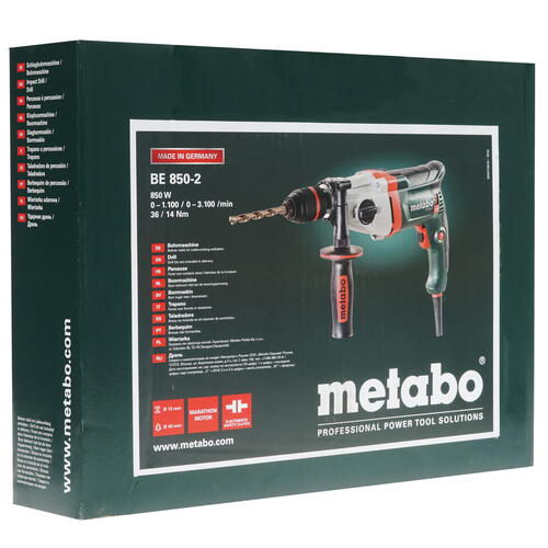 Купить Дрель  Metabo BE 850-2  1151524. Характеристики, отзывы и цены в Донецке