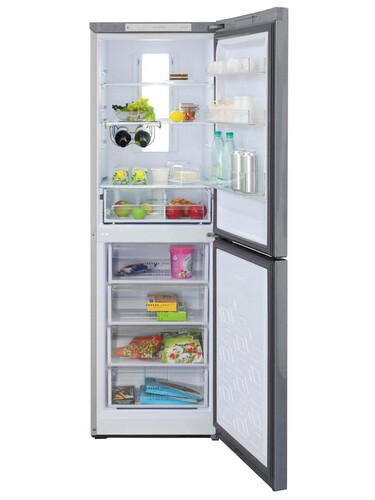 Купить Холодильник с морозильником   Бирюса M940NF серебристый  9073129. Характеристики, отзывы и цены в Донецке