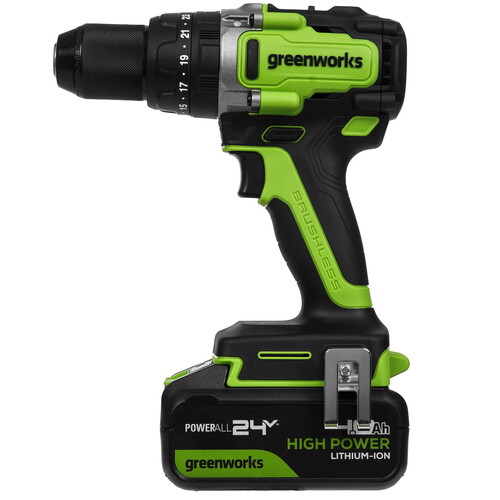 Купить Дрель-шуруповерт Greenworks GD24DD140 24V  9305502. Характеристики, отзывы и цены в Донецке