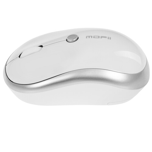 Купить Мышь беспроводная MOFii M5DM [M5DM-W] серебристый  9241066. Характеристики, отзывы и цены в Донецке