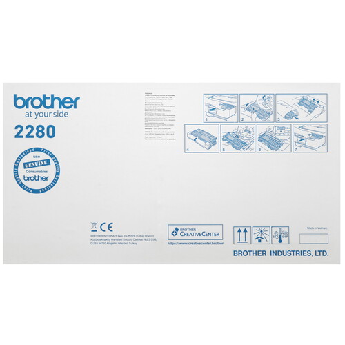 Купить Картридж лазерный Brother TN2280 черный  5451774. Характеристики, отзывы и цены в Донецке