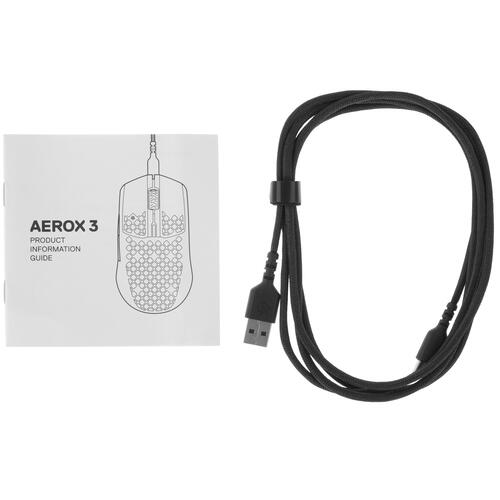 Купить Мышь проводная SteelSeries Aerox 3 Onyx  5078668. Характеристики, отзывы и цены в Донецке