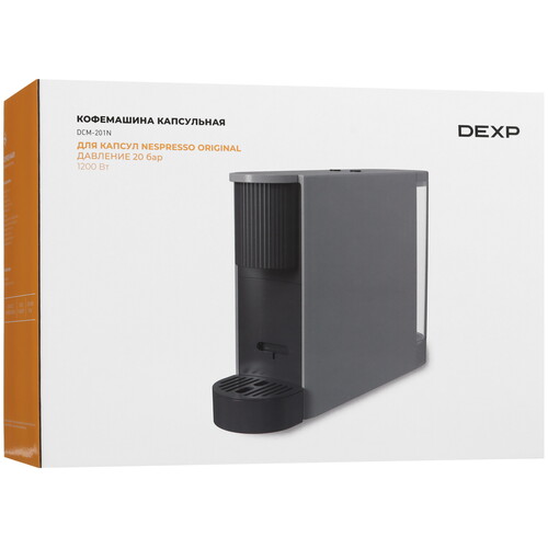 Купить Кофемашина капсульная DEXP DCM-201N  9115446. Характеристики, отзывы и цены в Донецке