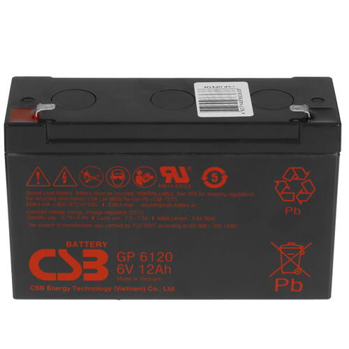 Купить Аккумуляторная батарея для ИБП CSB GP 6120  9085870. Характеристики, отзывы и цены в Донецке