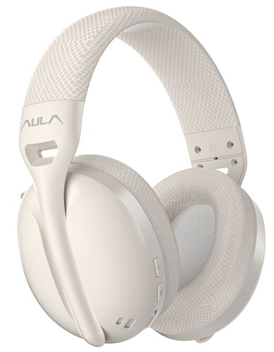 Купить Беспроводные/проводные наушники AULA S6 бежевый 2024  5621682. Характеристики, отзывы и цены в Донецке