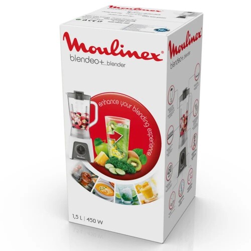 Купить Блендер стационарный MOULINEX LM2C0110 белый  5069141. Характеристики, отзывы и цены в Донецке