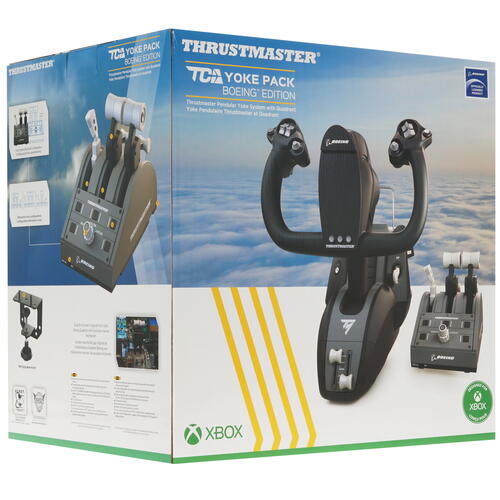 Купить Джойстик Thrustmaster TCA Yoke Pack Boeing Edition серый  4889980. Характеристики, отзывы и цены в Донецке