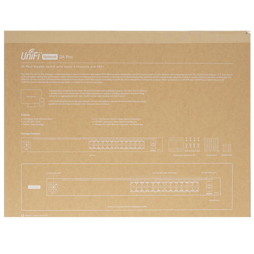Купить Коммутатор Ubiquiti UniFi Switch Pro 24  5048384. Характеристики, отзывы и цены в Донецке
