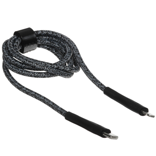 Купить Кабель круглый BY Lightning 8-pin - USB Type-C черный 1 м  5482110. Характеристики, отзывы и цены в Донецке