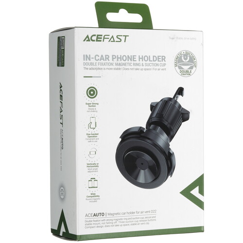 Купить Держатель автомобильный ACEFAST D22 черный  5463844. Характеристики, отзывы и цены в Донецке