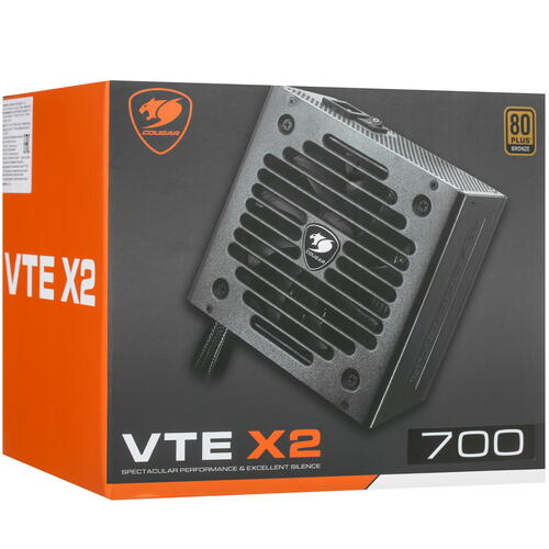 Купить Блок питания Cougar VTE X2 700  1690957. Характеристики, отзывы и цены в Донецке