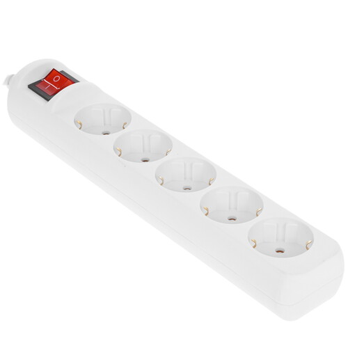 Купить Удлинитель ЭРА U-5es-5m-3x1.5 белый  9202261. Характеристики, отзывы и цены в Донецке