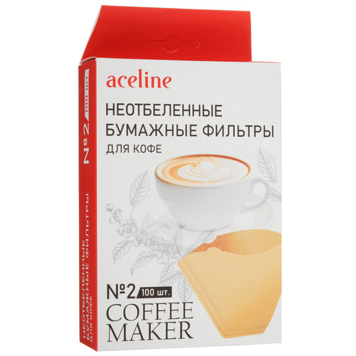 Купить Одноразовые фильтры Aceline 2BR №2 коричневый  5922503. Характеристики, отзывы и цены в Донецке