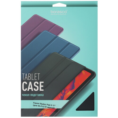 Купить Чехол-книжка BoraSCO для Xiaomi REDMI Pad 2 Wi-Fi/ Xiaomi REDMI Pad 2 LTE черный  5641024. Характеристики, отзывы и цены в Донецке